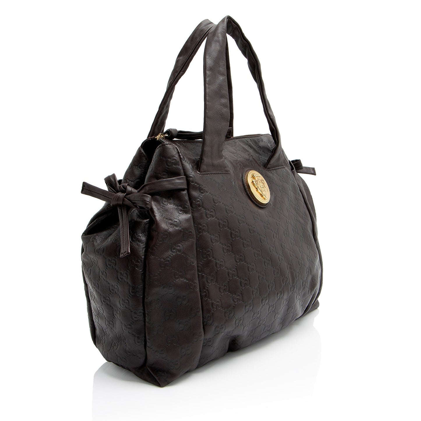 Gucci Guccissima Leather Hysteria Tote (SHF-fEgEGF)