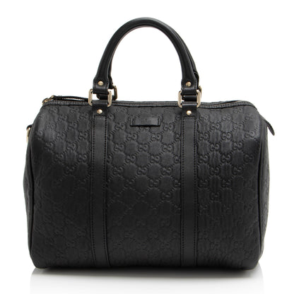 Gucci Guccissima Leather Joy Boston Bag (SHF-AaXpyD)