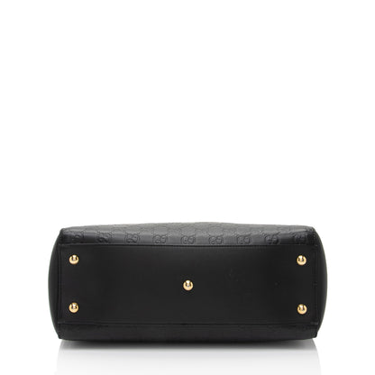 Gucci Guccissima Leather Signature Large Tote