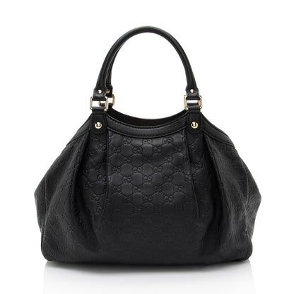 Gucci Guccissima Leather Sukey Medium Tote