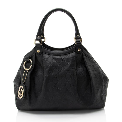 Gucci Guccissima Leather Sukey Medium Tote