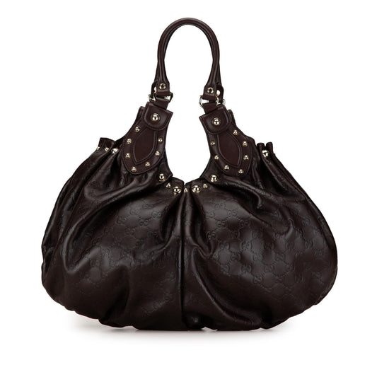 Gucci Guccissima Pelham Shoulder Bag (SHG-4eiRdK)