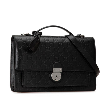 Gucci Guccissima Satchel (SHG-MgIvER)