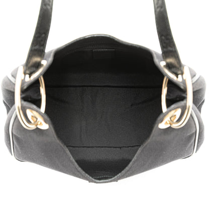 Gucci Guccissima Trimmed Canvas Colbert Shoulder Bag