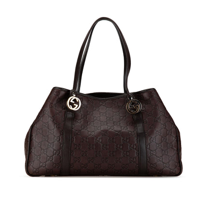 Gucci Guccissima Twins Tote (SHG-gzoPWz)