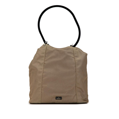 Gucci Hoop Canvas Handbag (SHG-THja71)