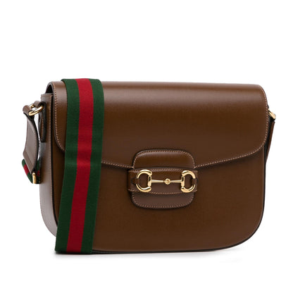 Gucci Horsebit 1955 Web Crossbody (SHG-lUyzCC)