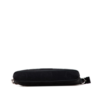 Gucci Jumbo GG Canvas Clutch on Strap