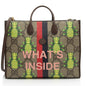 Gucci Jumbo GG Supreme Dollar Pineapple Medium Tote