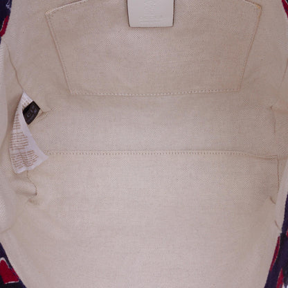 Gucci Kids Canvas Heartbeat Tote