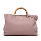 Gucci Large Calfskin Bamboo Shopper Satchel