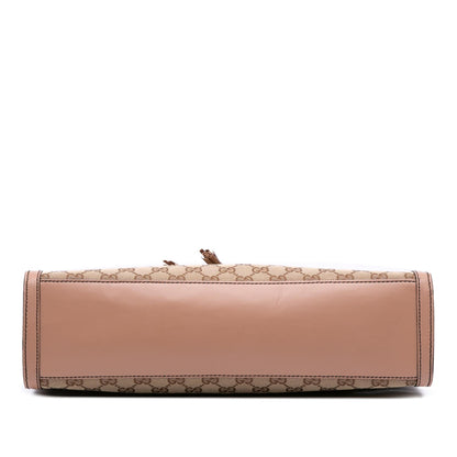 Gucci Large GG Canvas Emily Shoulder Bag