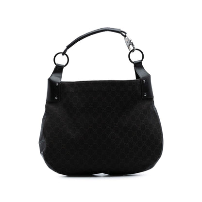 Gucci Large GG Denim Hobo