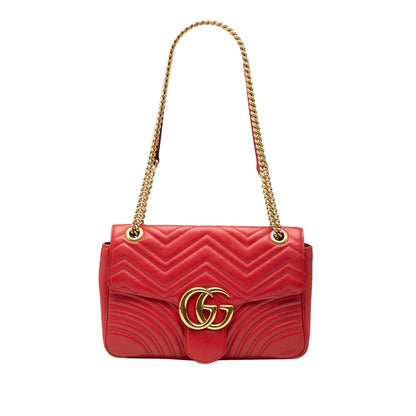 Gucci Large GG Marmont Matelasse Leather Shoulder Bag