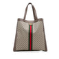 Gucci Large GG Supreme Ophidia Tote Bag (SHG-PkvmIL)