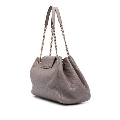 Gucci Large Guccissima Emily Chain Shoulder Bag