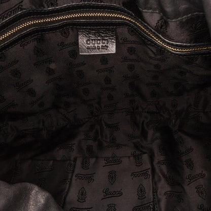 Gucci Large Patent Hysteria Satchel