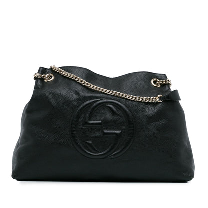 Gucci Large Soho Chain Tote (SHG-F1X59X)