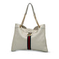 Gucci Large Web Leather Rajah Tote (SHG-dbxSwX)