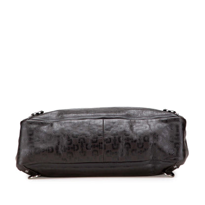 Gucci Leather Abbey D Ring Horsebit Tote