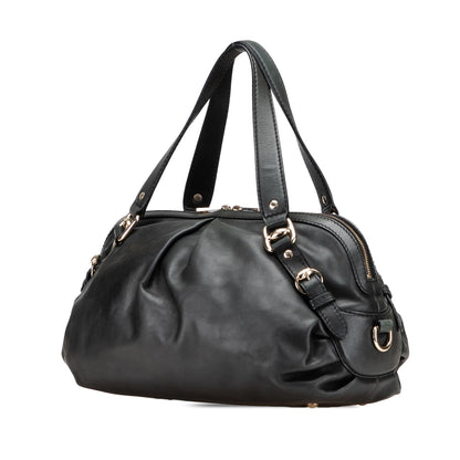Gucci Leather Bridle Satchel