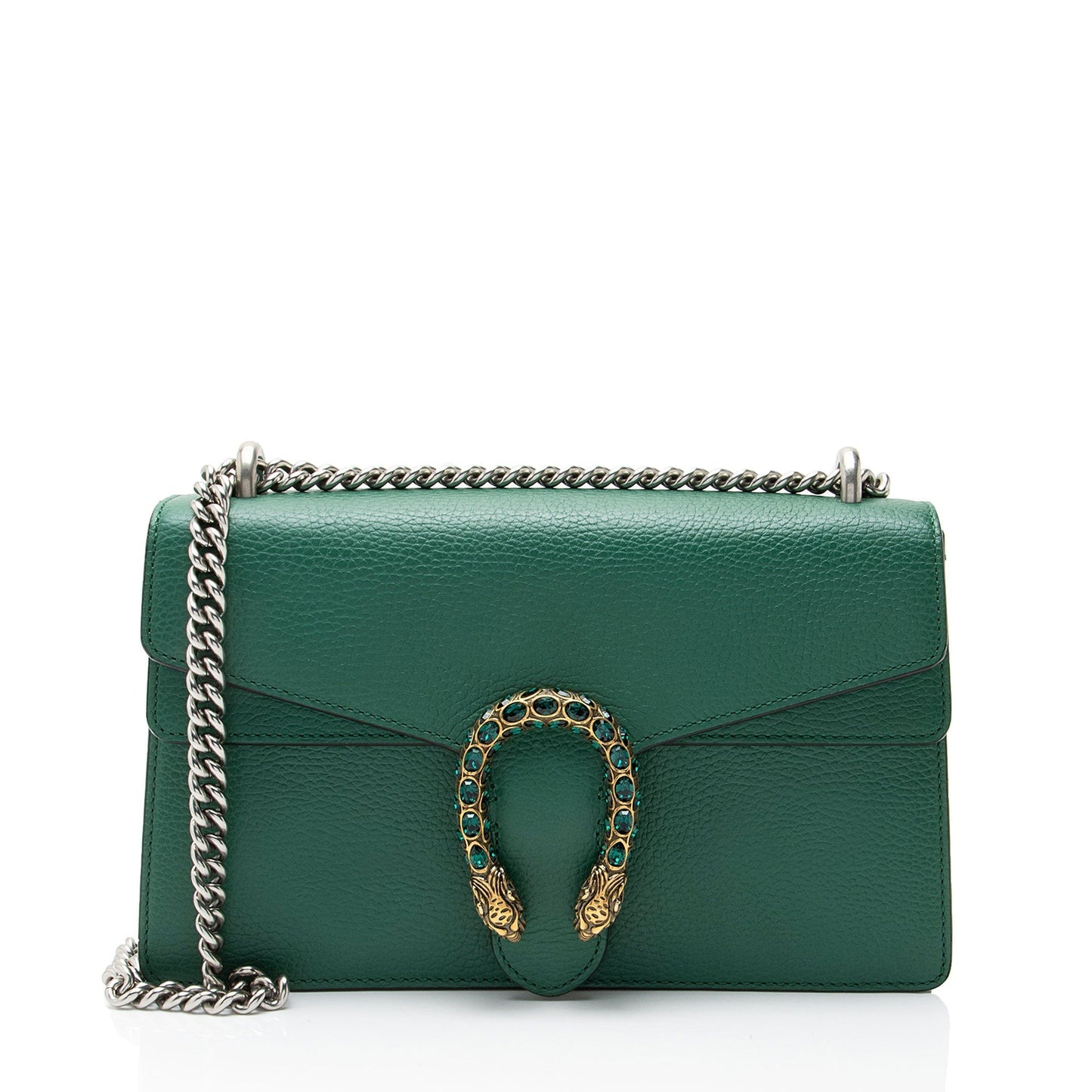 Gucci Leather Crystal Dionysus Medium Shoulder Bag