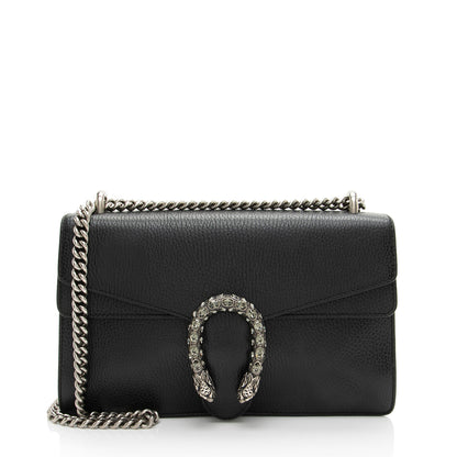 Gucci Leather Crystal Dionysus Medium Shoulder Bag