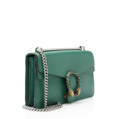 Gucci Leather Crystal Dionysus Medium Shoulder Bag