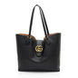 Gucci Leather Dahlia Medium Tote (SHF-G7nIG2)