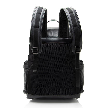 Gucci Leather Double G Backpack
