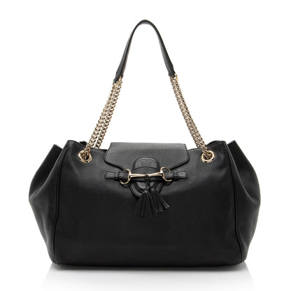 Gucci Leather Emily Shoulder Bag