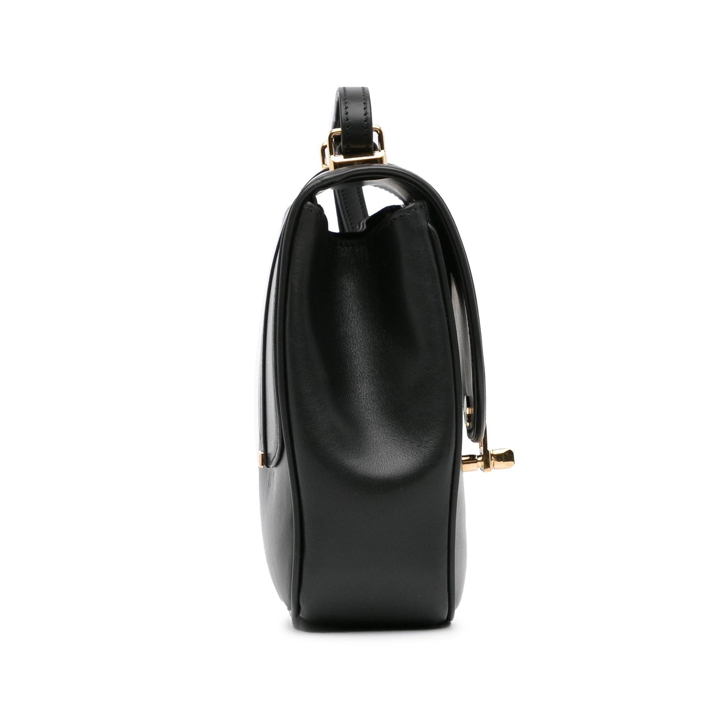 Gucci Leather Equestrian Crossbody (SHG-YHWrQK)