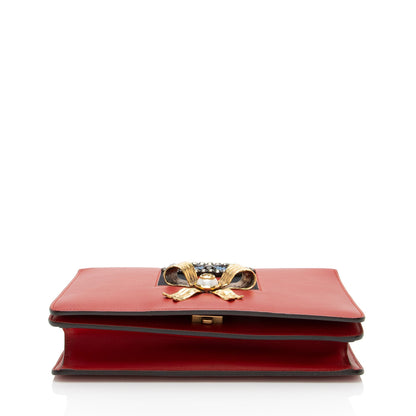 Gucci Leather Evil Eye Chain Medium Shoulder Bag
