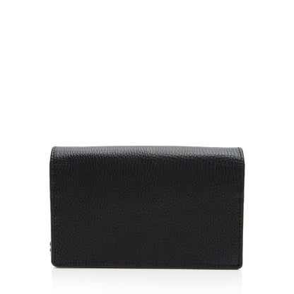 Gucci Leather GG Marmont Mini Chain Bag (SHF-srjOwr)
