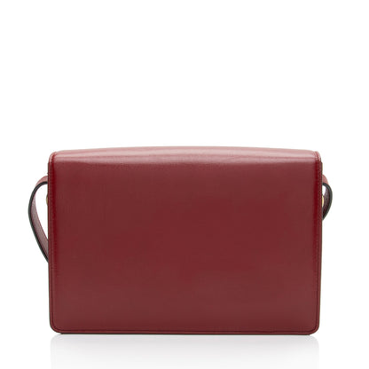 Gucci Leather GG Ring Shoulder Bag