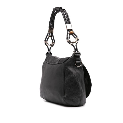 Gucci Leather Horsebit Techno Satchel