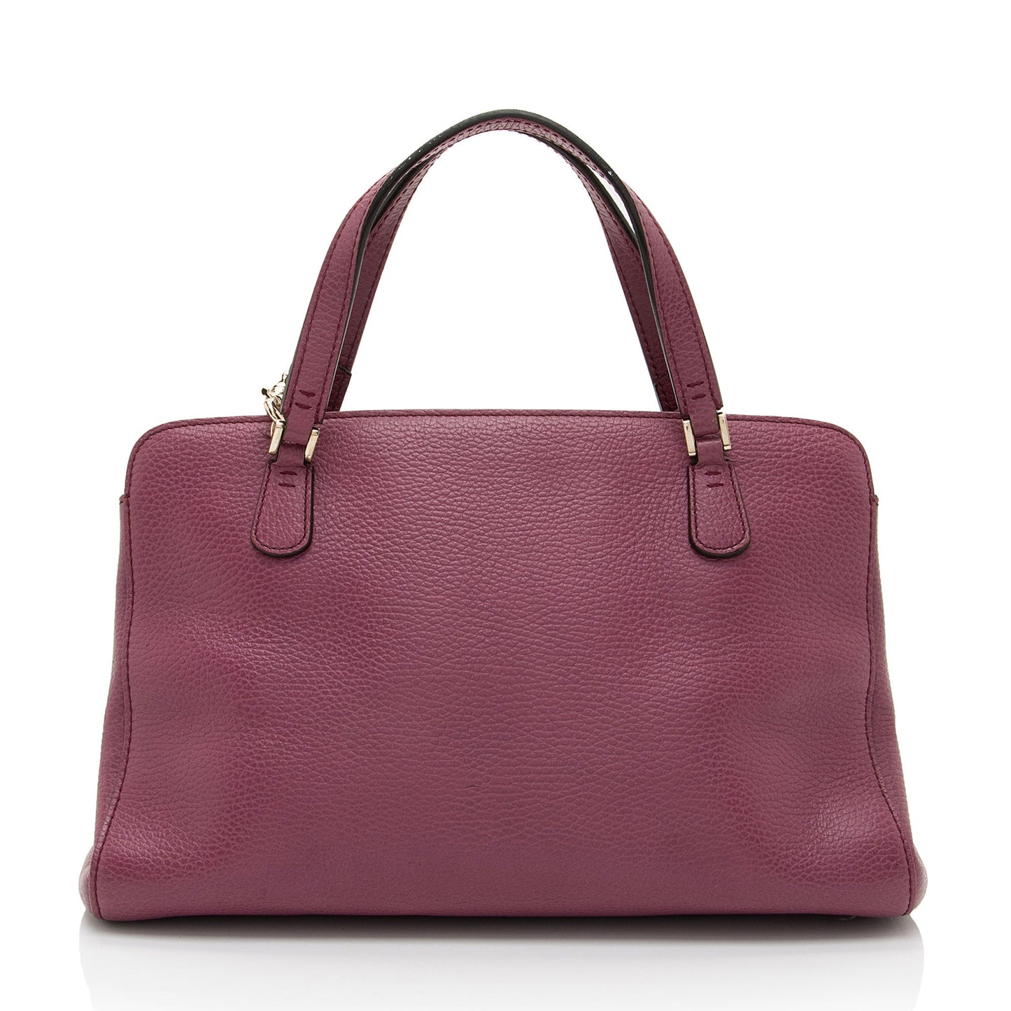 Gucci Leather Dollar Satchel