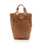 Gucci Leather Drawstring N/S Tote (SHF-33ZFKH)
