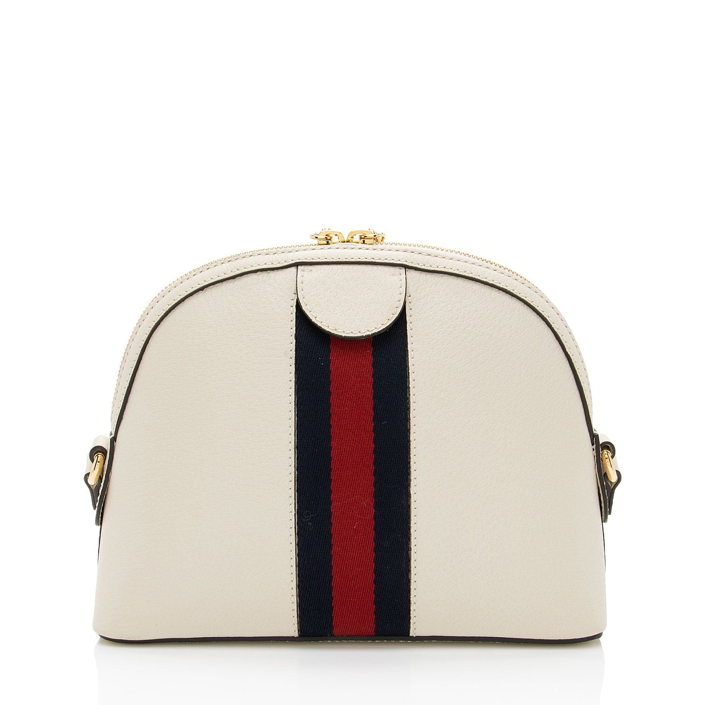 Gucci Leather Ophidia Dome Small Shoulder Bag