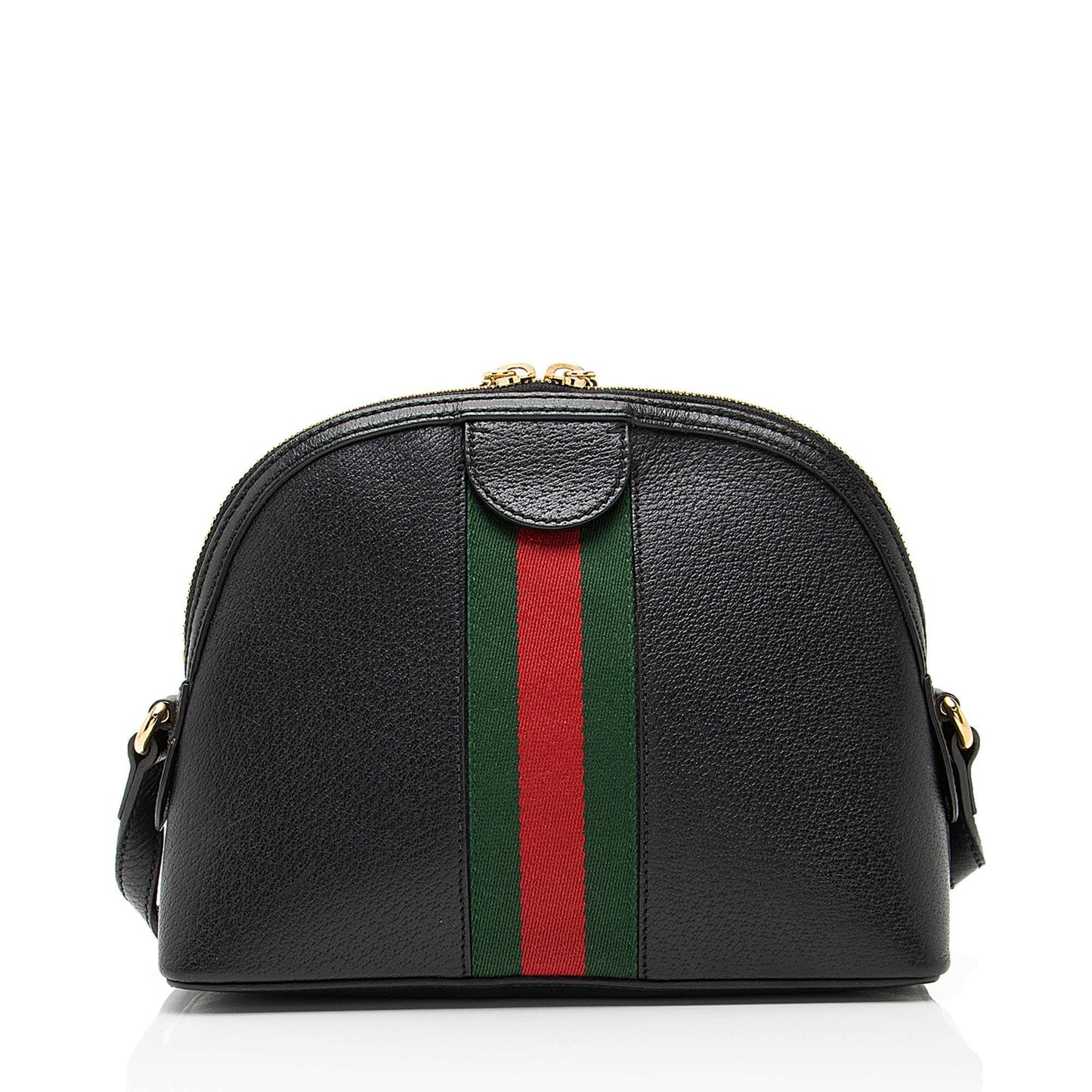 Gucci Leather Ophidia Dome Small Shoulder Bag