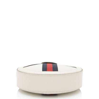 Gucci Leather Ophidia Round Mini Shoulder Bag