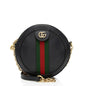 Gucci Leather Ophidia Round Mini Shoulder Bag