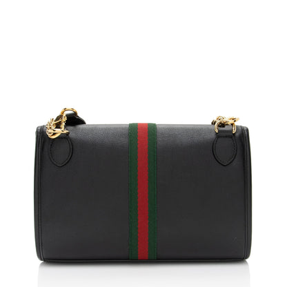 Gucci Leather Rajah Small Shoulder Bag (SHF-y3mACc)