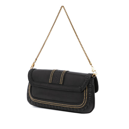 Gucci Leather Snaffle Bit Chain Shoulder Bag (SHG-wpK4Mh)
