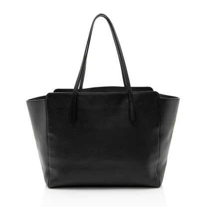 Gucci Leather Swing Medium Tote (SHF-b8kgN9)