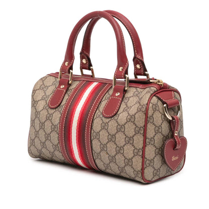 Gucci Limited Edition Small GG Supreme Web Joy Boston Bag