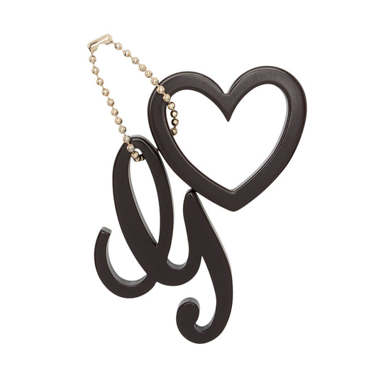 Gucci Logo Heart Bag Charm (SHF-ffke2P)