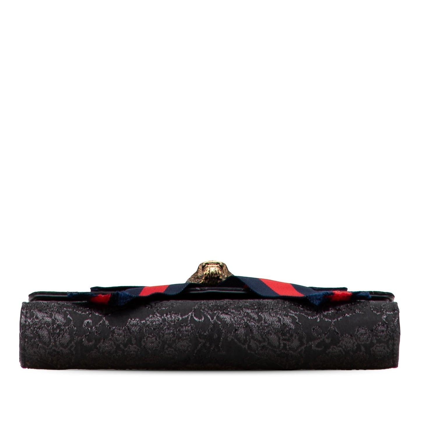Gucci Lurex Brocade Animalier Broadway Clutch