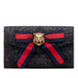 Gucci Lurex Brocade Animalier Broadway Clutch