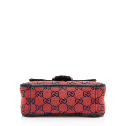 Gucci GG Canvas GG Marmont Mini Top Handle